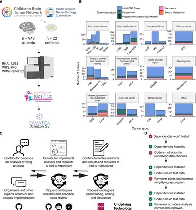 OpenPBTA: The Open Pediatric Brain Tumor Atlas
